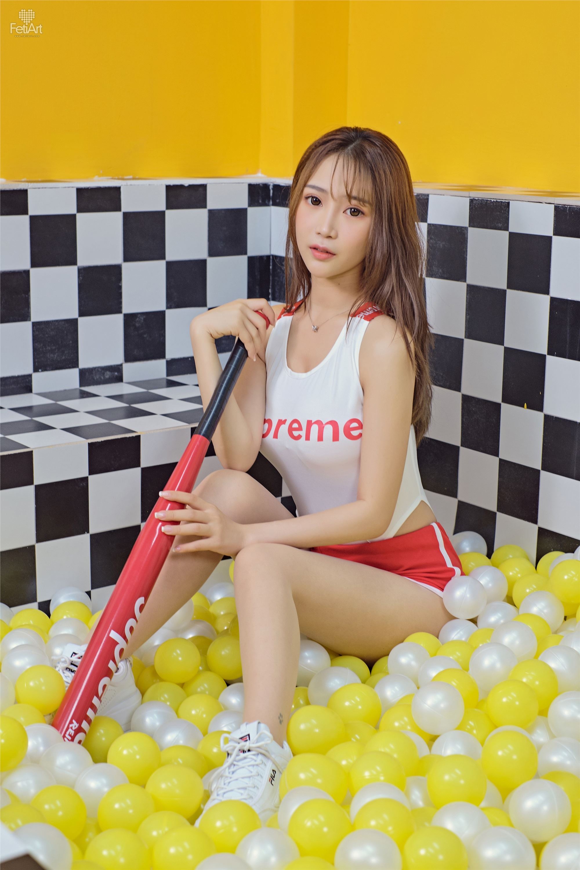 FetiArt尚物集 NO.00004 Wanna Play Baseball MODEL-Bowie